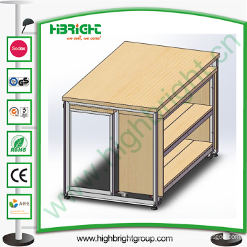 Customized Wooden and Steel Store Fixtures and Display